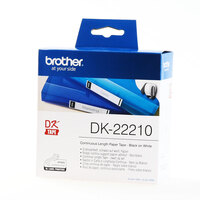 Ruban Etiqueteuse BROTHER DK22210 Blanc (DK22210)