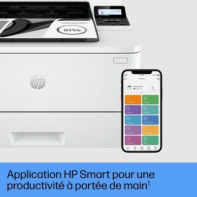 HP LaserJet Pro Imprimante 4002dw, Noir et blanc, Imprimante pour
