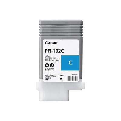 CANON PFI-102 Cartouche Encre Cyan 130 ml (0896B001AA)