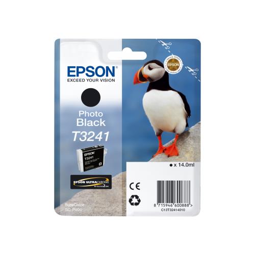 Cartouche Encre EPSON T3241 Noir (C13T32414010)