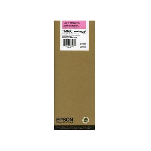Cartouche Encre EPSON T606C Magenta Claire Haute Capacité (C13T606C00)