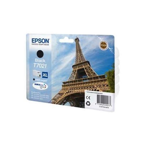 Cartouche Encre EPSON T7021 Noir Haute Capacité (C13T70214010)