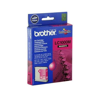 BROTHER LC1000 Cartouche Encre Magenta 400 pages (LC1000M)