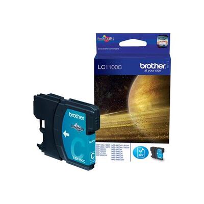BROTHER LC1100 Cartouche Encre Cyan 325 pages (LC1100C)