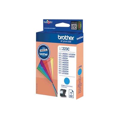 BROTHER LC223 Cartouche Encre Cyan 550 pages (LC223C)