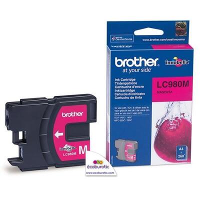 BROTHER LC980 Cartouche Encre Magenta 260 pages (LC980M)
