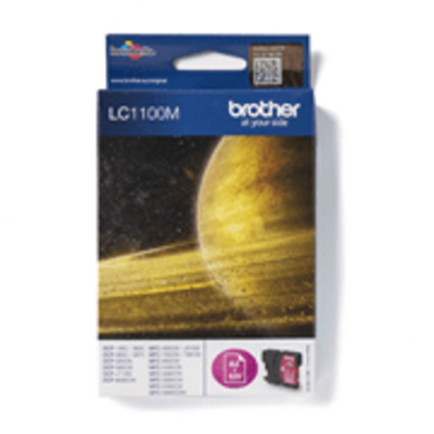 BROTHER LC1100 Cartouche Encre Magenta 325 pages (LC1100M)